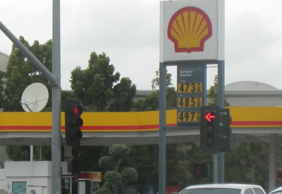high gas price